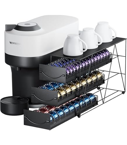 Aazon.co: Flagship For Nespresso Pod Holder Vertuo Pod Drawer Coffee