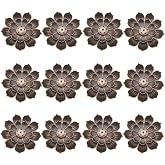 12 Pieces Incense Holder Lotus Sticks Incense Burner Cone Incense Burner Ash Catcher for Home Fragrance Yoga Sauna SPA