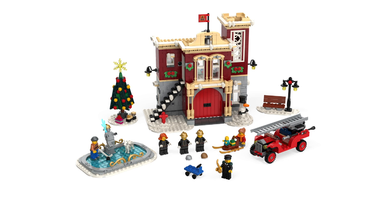 LEGO 10263 Creator Expert Winterliche Feuerwache – Bild 8