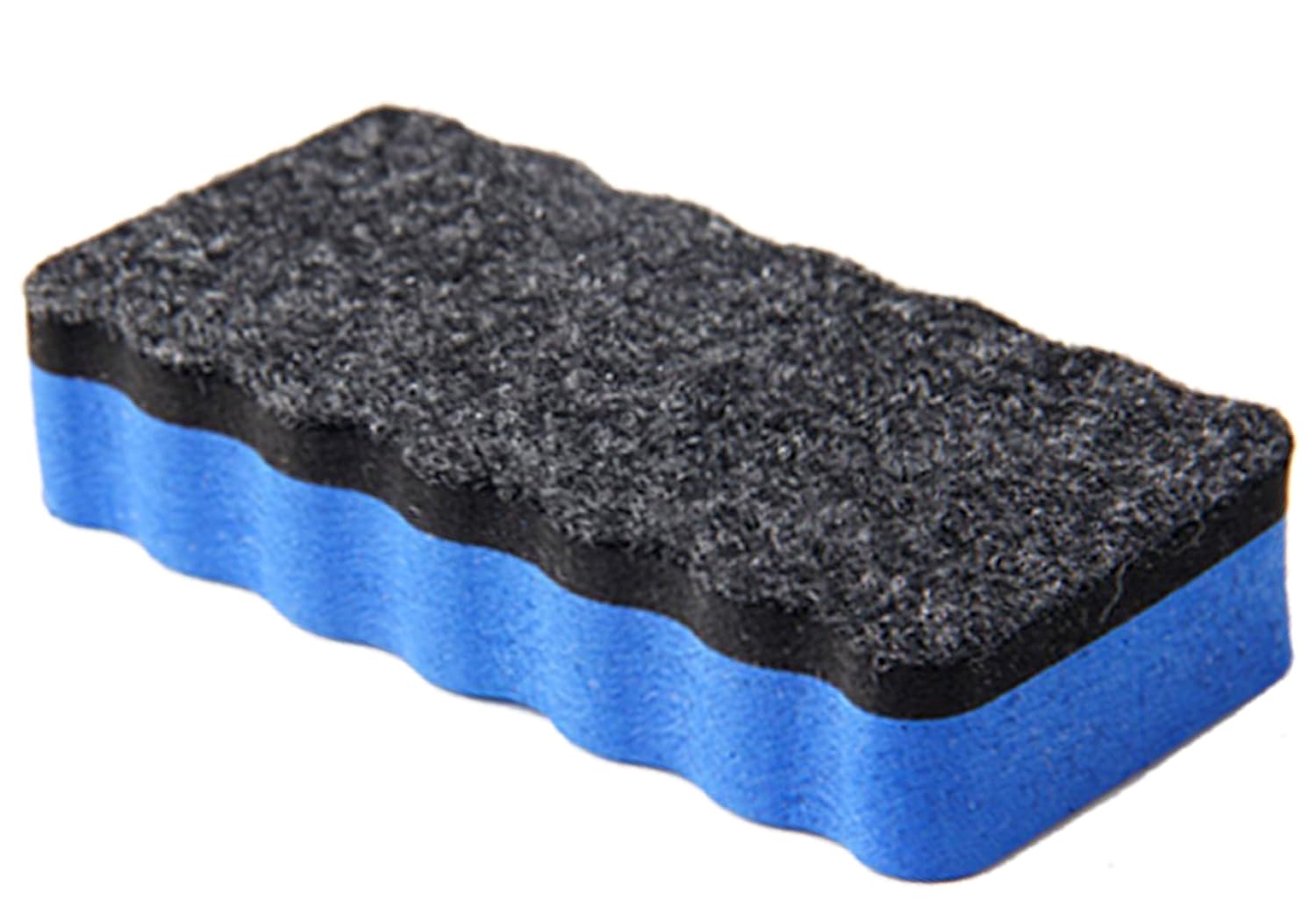 Whiteboard Löscher Schwamm 110X52mm Fein blau, rot und