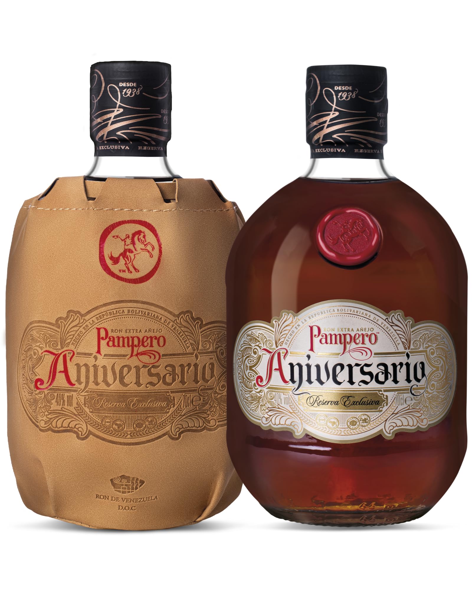 Rum Pampero Aniversario 70 cl – Mehrfach preisgekrönte Premium Reserve, in Ex-Sherry- und Bourbonfässern gereift. 40% Vol. 2