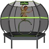 Cylivolk Trampoline for Kids and Adult | Heavy Duty Recreational, Enclosure Net, Ladder, Indoor Outdoor, CPC Approved,ideal gift.