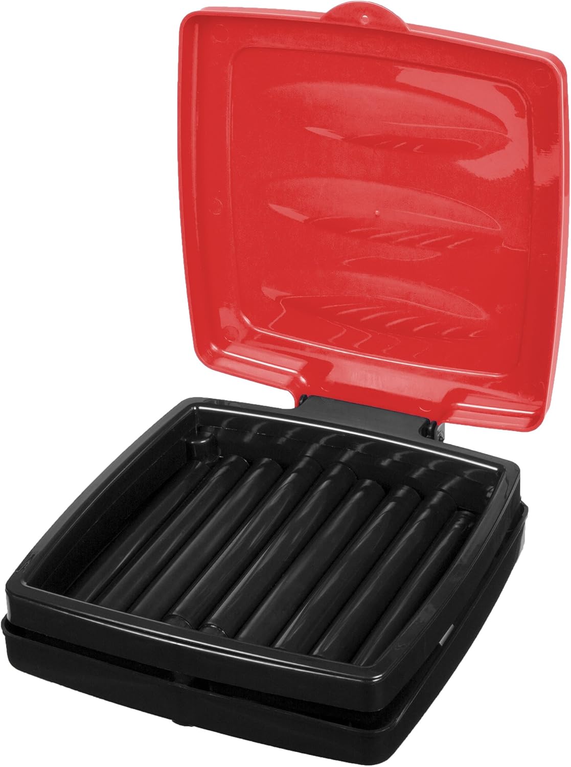 Wakeman Portable Trash Bag Holder- Collapsible Trashcan for Garbage and Indoor/Outdoor Use Outdoors -Ideal for Camping Recycling and More (Red): Clothing