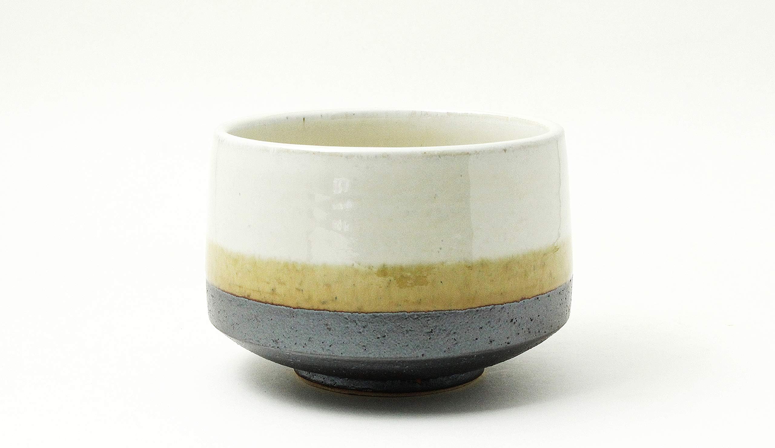 Yamanote Original Minoyaki Matcha Bowl Series Traditional Ceremonial Matchawan"Ivory" (Made in Japan)