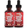 Clean Nutra Cayenne Pepper Drops Supplement Liquid + Hawthorn Berry, Vitamin D3 K2 Beet Root Powder, Ceylon Cinnamon, Turmeric Curcumin, Organic Panax Ginseng, Berberine Extract Organic (2)