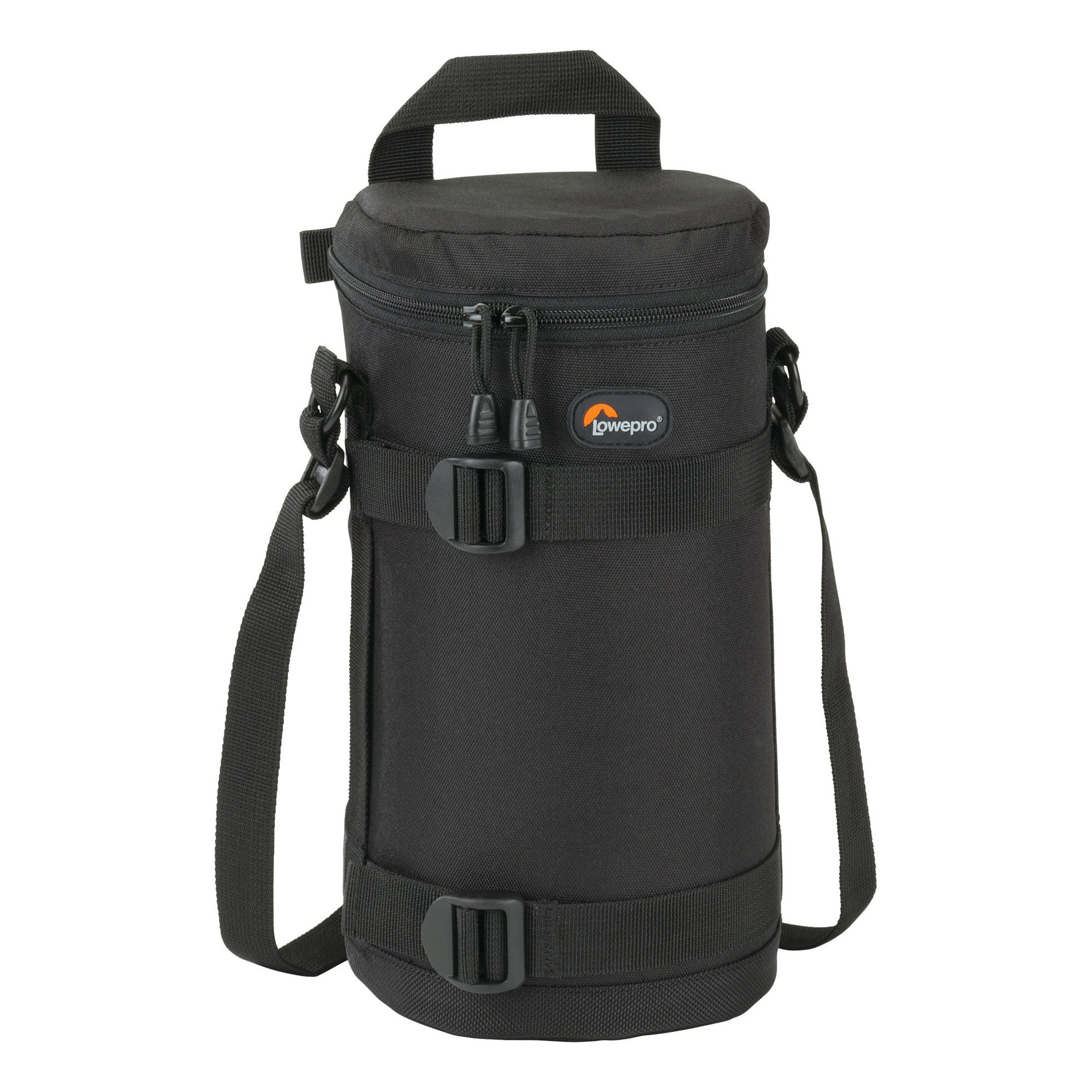 Lowepro LP36306-PWW, 11 x 26cm Lens Case with Detachable Shoulder Strap, Fits Power Zoom Lens, Lightweight, Compact Size, Black