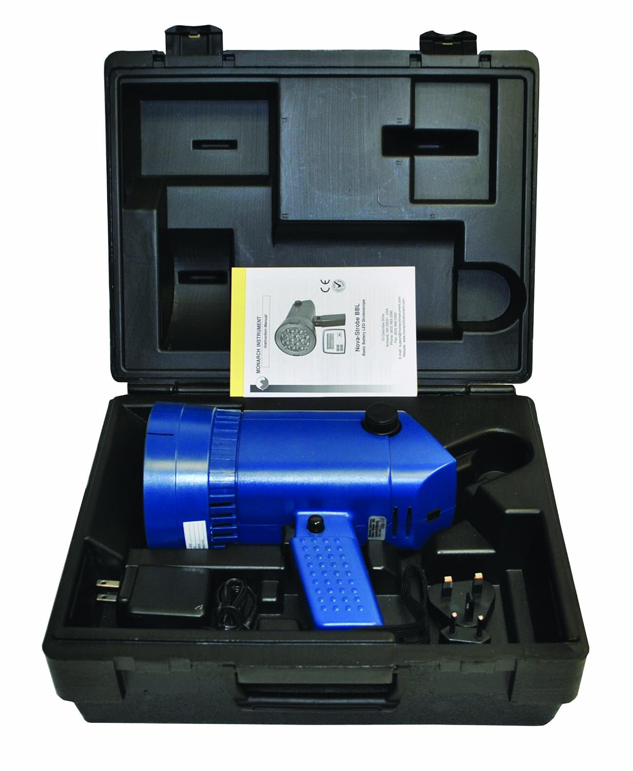 Monarch NovaStrobe BBL LED Portable Stroboscope, Rechargeable Battery