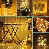 Rock Ninja Star Fairy Lights 6M 40 LED Battery Powered Warm White view 2