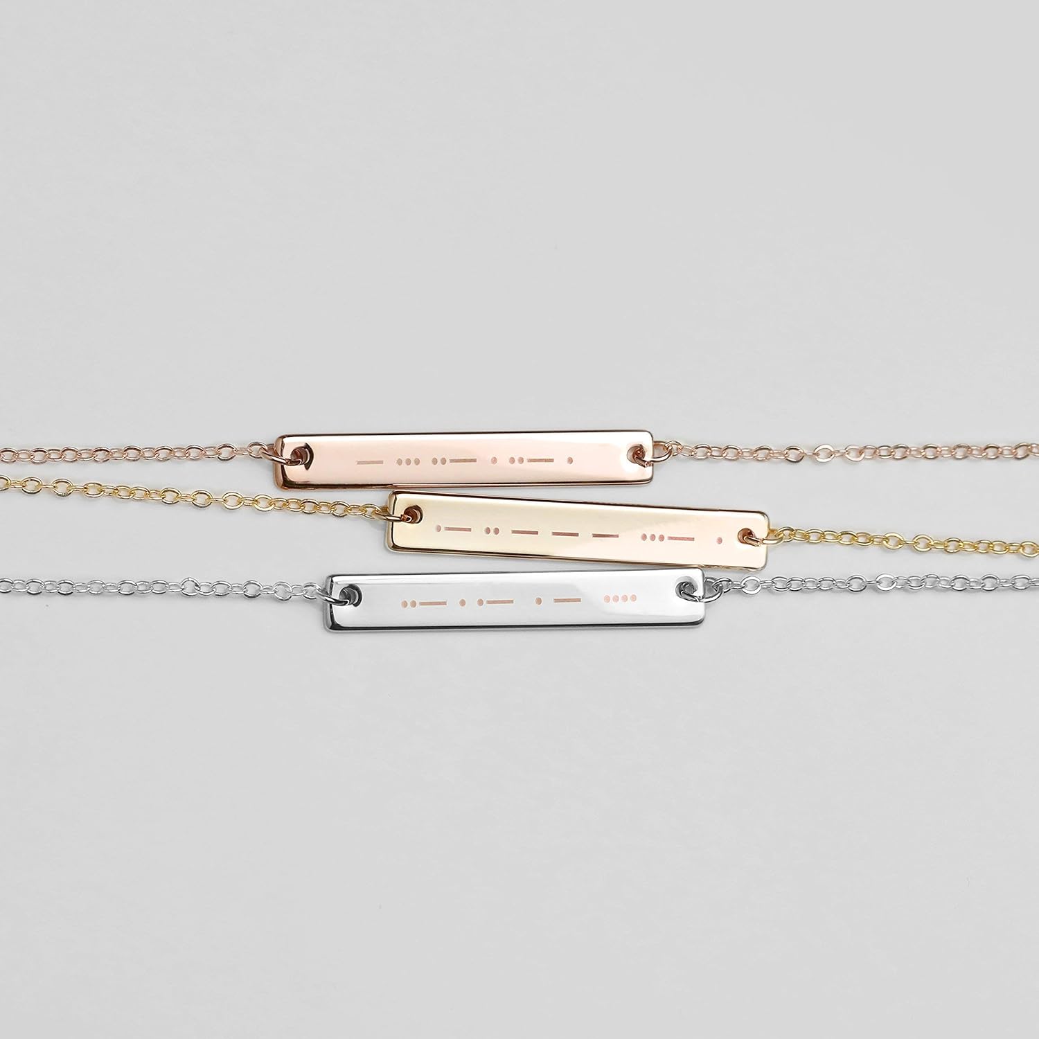 Morse Code Necklace Morse Code Jewelry Sister Gift Sister Necklace Sister In Law Gift High School Graduation Gift - 9N-MC