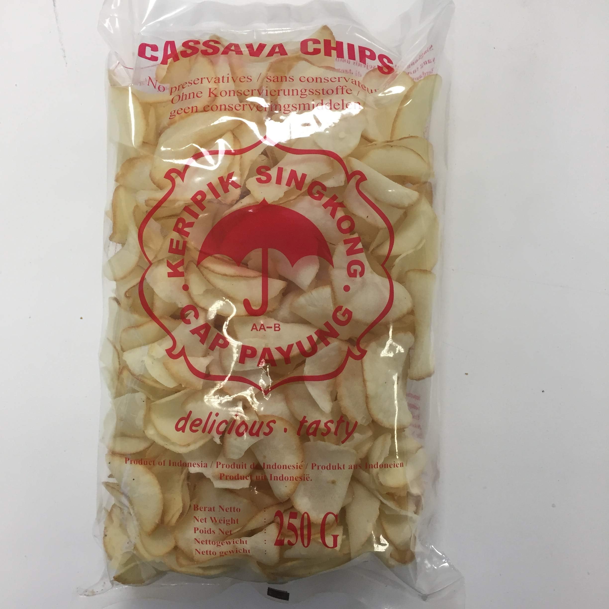Delicious Tasty Cassava Chips 250G