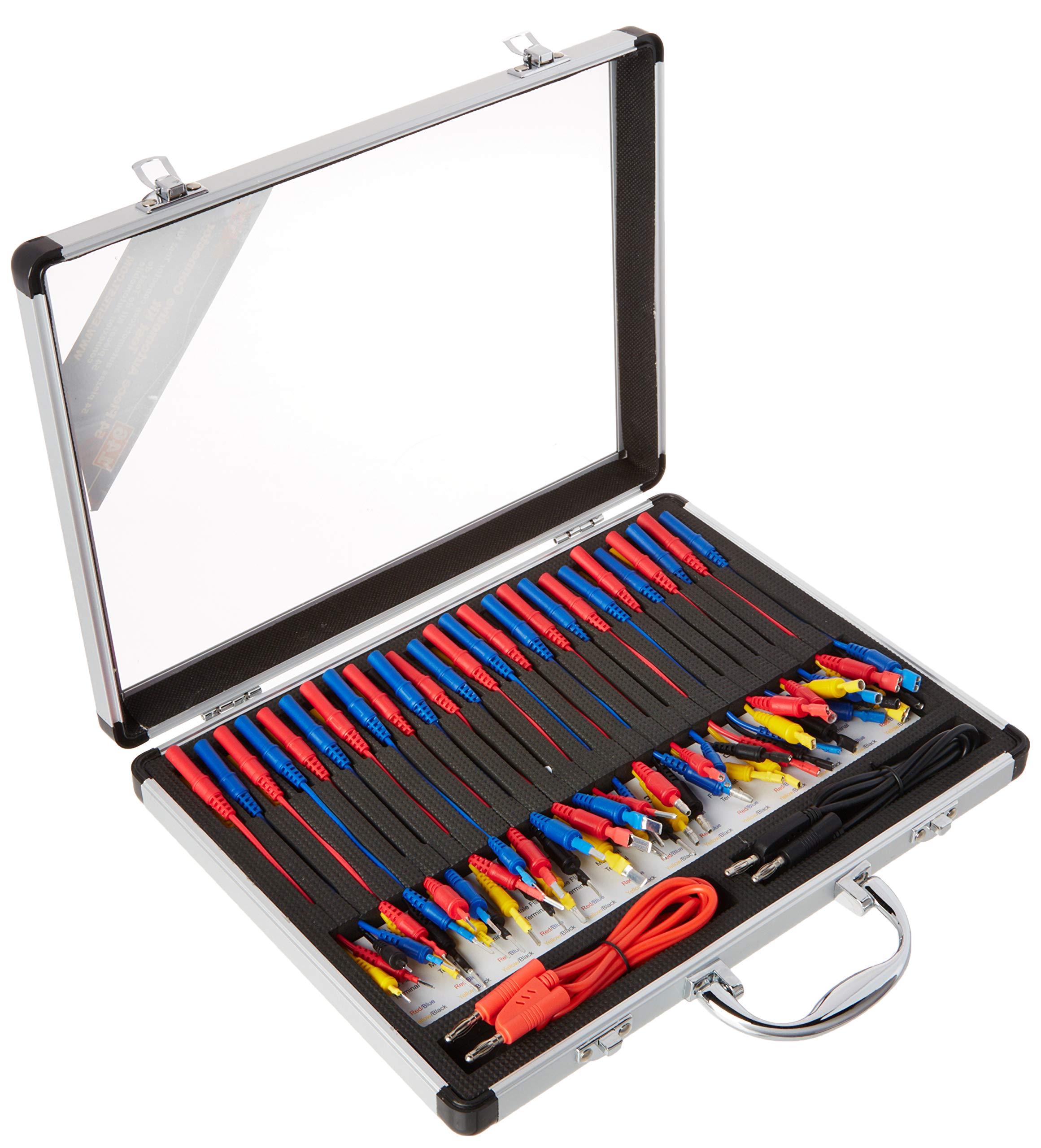 ES Electronic Specialties 146 Silver 12.5" x 9.5" x 1.75" 54 Piece Automotive Connector Test Kit