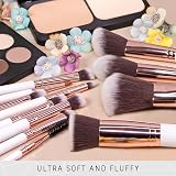 Niré Beauty 15-Piece Vegan Makeup Brush Set with Case & Accessories view 6