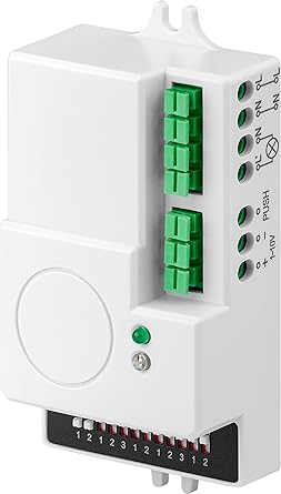 Goobay 71367 Sensor de microondas Alámbrico Techo/pared Blanco ...