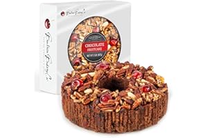 Beatrice Bakery Co. Delicious Chocolate Fruitcake, Grandma's Dessert Made with Cake Recipe with Real Fruit and Nuts, Cherries, Pineapple and Walnuts, Est. 1917 (32 oz Box)
