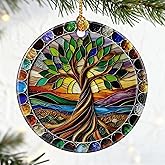 Tree of Life Ornament, Christmas Ornaments, Holiday Ornament, Christmas Tree Decorations, Tree of Life Gifts, Housewarming Gifts, Gift Exchange & Gift Idea, Giftbox Included