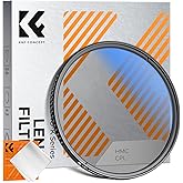 K&F CONCEPT 40.5mm CPL Filter Ultra Slim Japanese Optical Multi Coated Circular Polarizer Polarized Lens Filter with Cleaning