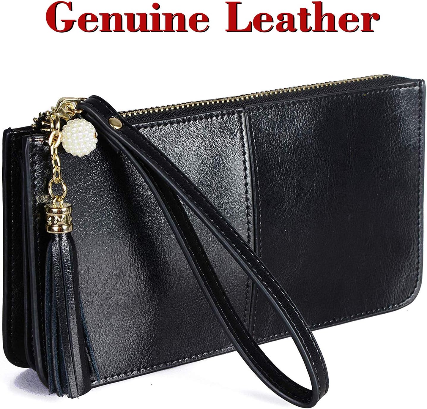 Wristlet Bag,Genuine leather Wristlet bags for women,Ladies Wristlet