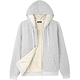 Bumeex Women's Fleece Lined Zip Up Hoodie Jacket Cozy Warm Sweatshirt Coat(No Pilling,No Fade for Long-Lasting Wear)