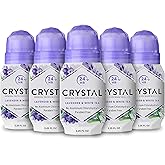 CRYSTAL Deodorant Mineral Deodorant Roll-On, Lavender & White Tea 2.25 oz (Pack of 5) SG_B002F8I8VS_US
