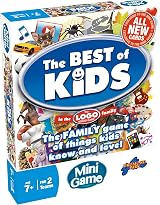 TOMY Drumond Park LOGO Best of Kids Board Game Trivia 7+ Kid Friendly