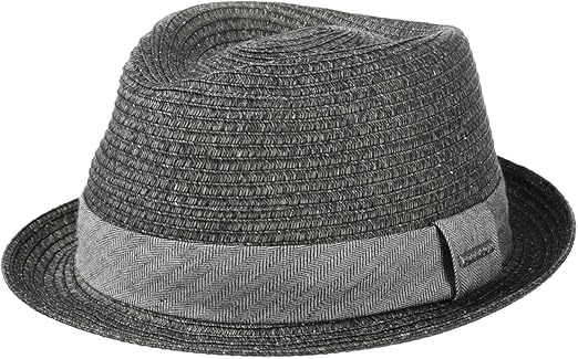 mens trilby straw hats