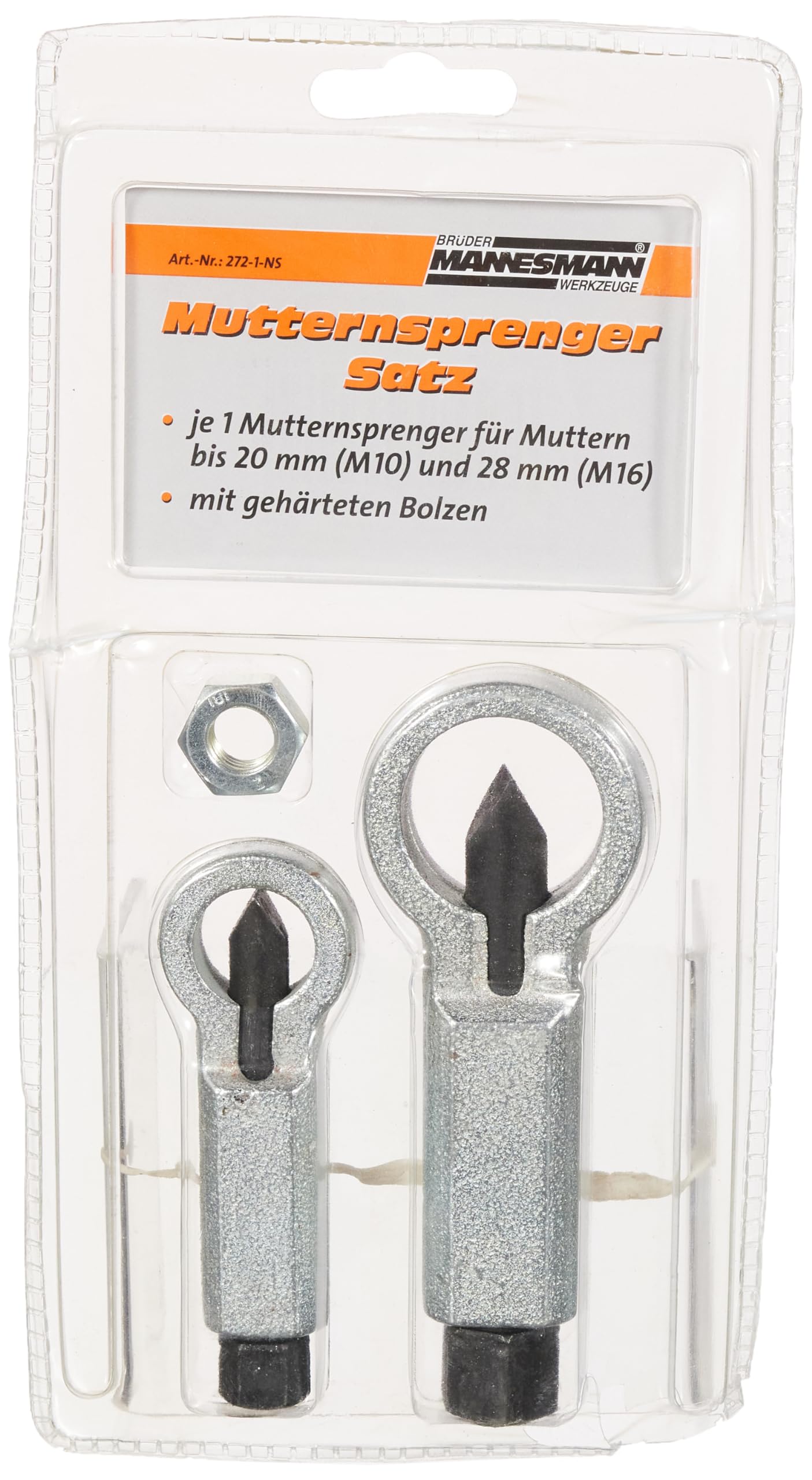 Mannesmann M 272-1 NS Nut Splitter Set 2 Pieces