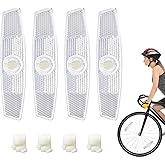 BOHUIZ 4Pcs Bike Spoke Reflectors, Bicycle Wheel Reflectors | Bicycle Reflectors for Night Riding Safety Warning Spoke Reflectors for Mountain Bikes &amp; Road Bikes