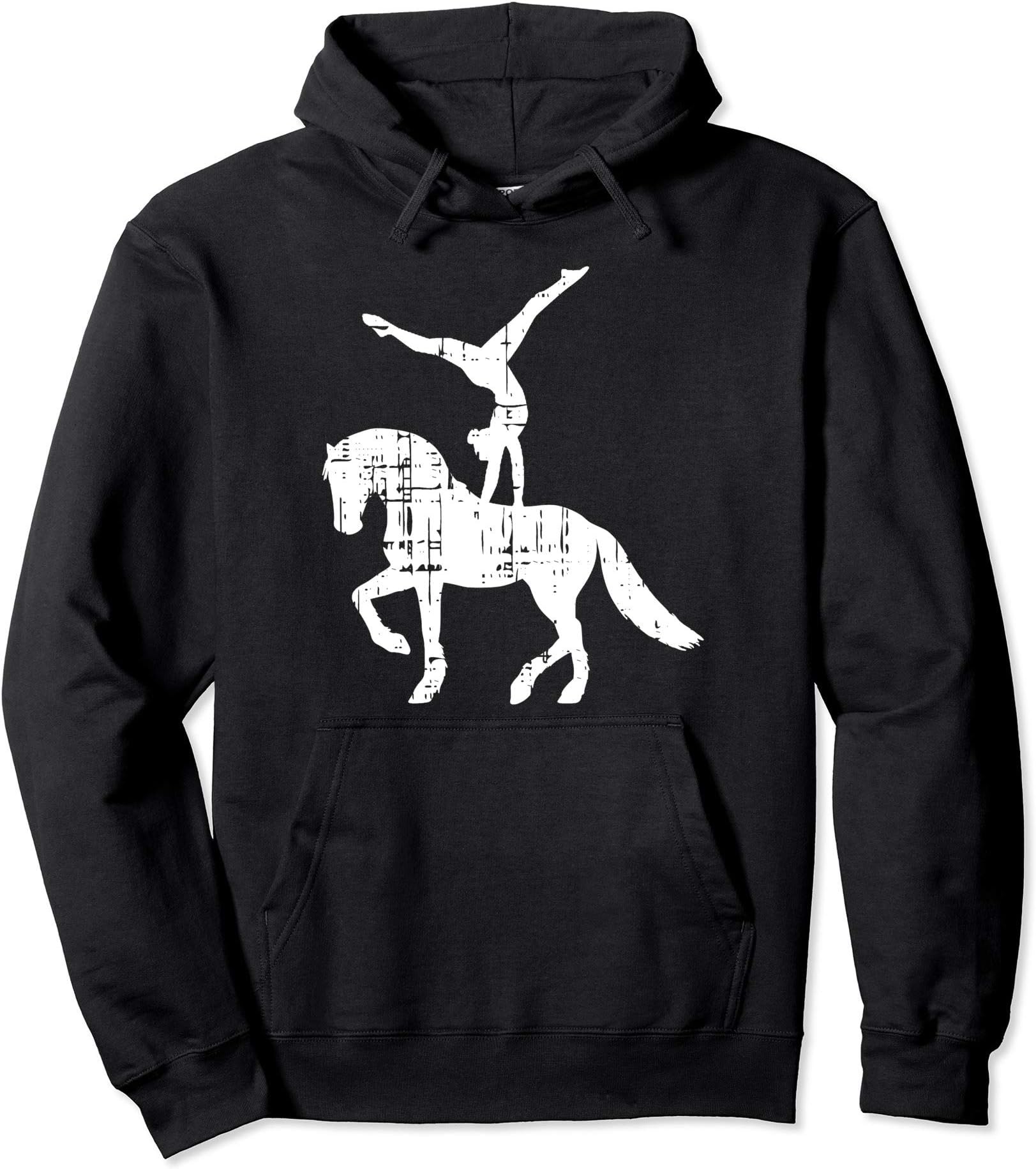 Equestrian Vaulting Horse Vaulters Pullover Hoodie