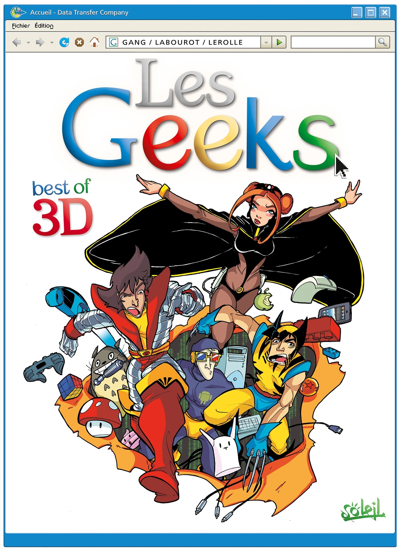 voir fiche du livre Les Geeks en 3D