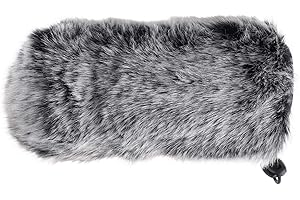 Rode VideoMic GO Microphone Deadcat Windscreen - Outdoor Wind Shield Mic Windshield Muff Fur Custom Fit for Rode VideoMic GO 