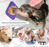 Q Lines Licky Mats for Dogs Pack of 2 with Strong Suction - Slow Feeder Kit view 4