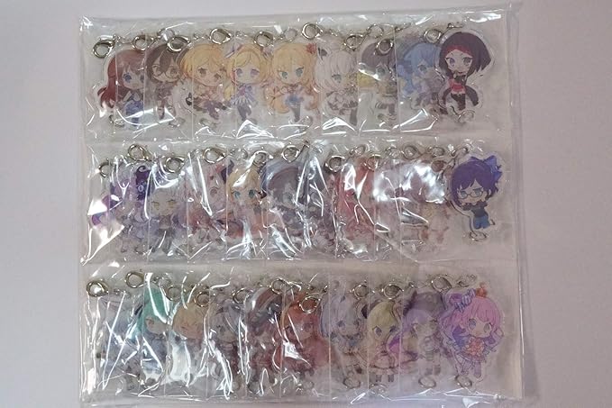 Amazon Co Jp ホロライブ 連結 アクリルキーホルダー 全種セット ホビー 通販