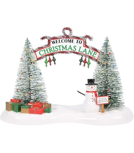 Amazon.com: Department 56 Snow Village Accessories Lighting The