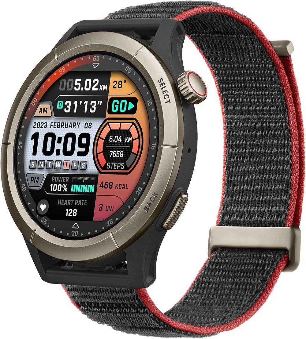 Amazfit Cheetah Pro 47mm Round Running Smartwatch GPS Offline Maps HR Alexa
