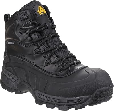 Amblers FS430 Orca Men’s High Ankle Safety Boots Black UK Size 10