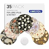 HONYOU 35Pack Libre 3 Plus Sensor Covers Waterproof Libre 3 Overpatches | Latex-free Breathable Freestyle Libre 3 Sensor CGM Patches, One-hand Apply Easy Peel-Tab,15 Days Long Stay
