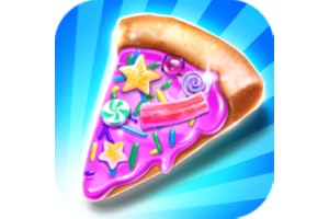 Rainbow Glitter Candy Pizza Maker - Chocolate Dessert Kids Food Dessert Chef Cooking Games
