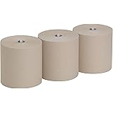 Pacific Blue Ultra 8” High-Capacity Recycled Paper Towel Roll by GP PRO (Georgia-Pacific), Brown, 26496, 1150 Feet Per Roll, 3 Rolls Per Case