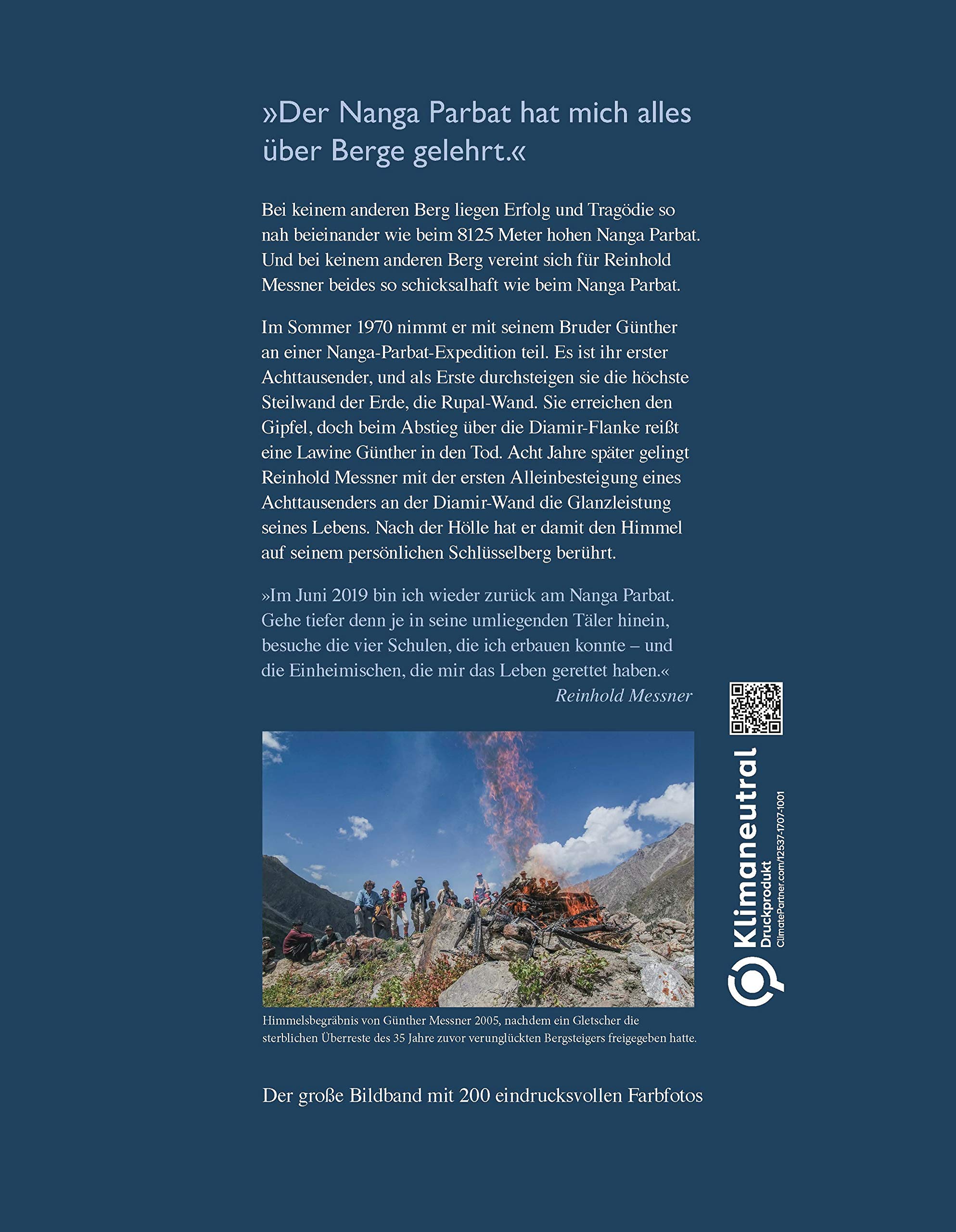 Nanga Parbat Mein Schlusselberg Opulent Ausgestatteter Bildband Mit 200 Eindrucksvollen Fotos Messner Reinhold Amazon Nl