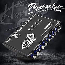 Lanzar 4 Band Parametric Equalizer - 7V RMS Output