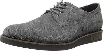 gray suede oxfords