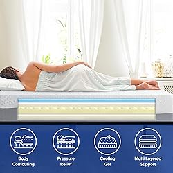 Olee Sleep Full Mattress, 10 Inch Gel Memory Foam