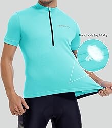 Spotti Men's Cycling Bike Jersey Short Sleeve with