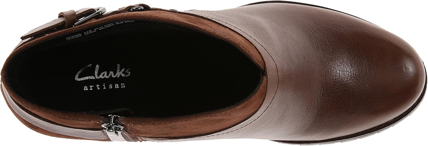 clarks women's mission parker chelsea boot