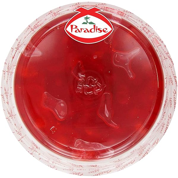 PARADISE RED CHERRIES, 8 OUNCE