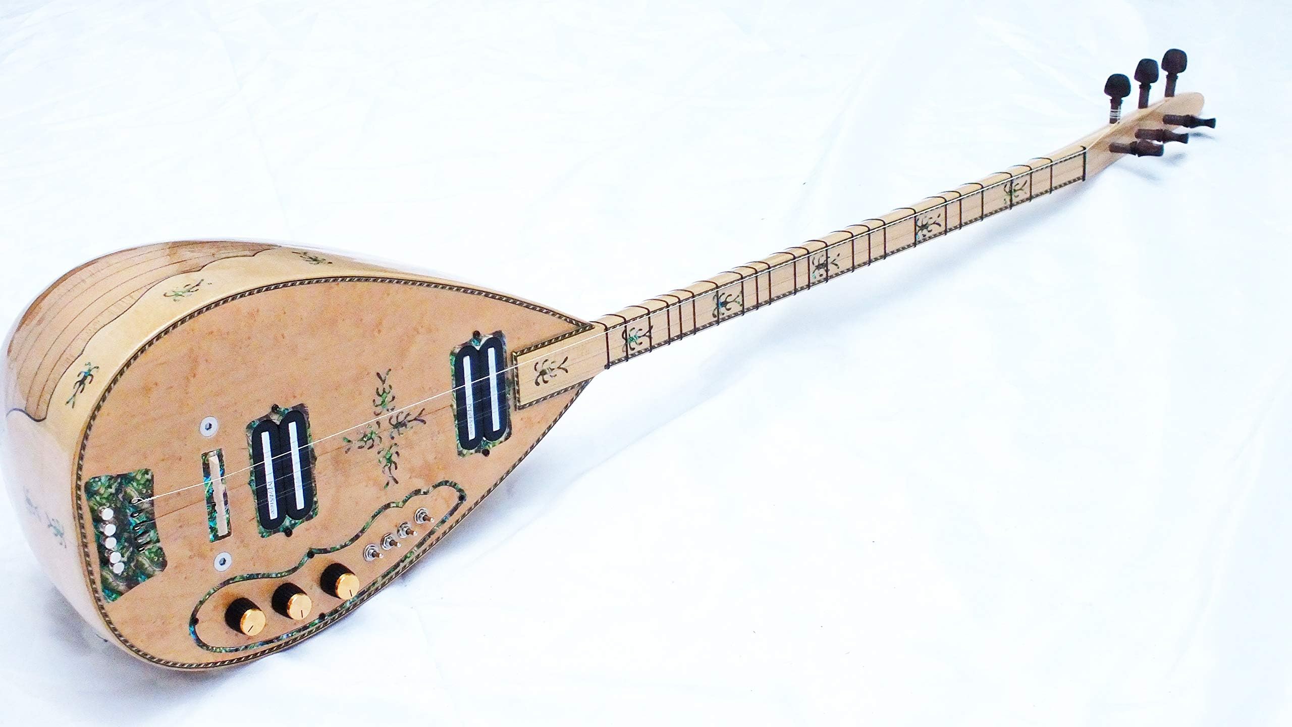 Electric Saz Baglama With Softcase And Extrass