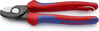 KNIPEX 95 12 165 Kabelschere mit Mehrkomponenten-Hüllen 165 mm