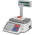 Detecto DL1060P Deli Scale with Integral Printer, Tower Pole Display, 60 lb. x 0.02 lb.