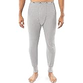 Indera Men's Heavyweight Cotton Waffle Long Johns Thermal Underwear Bottom