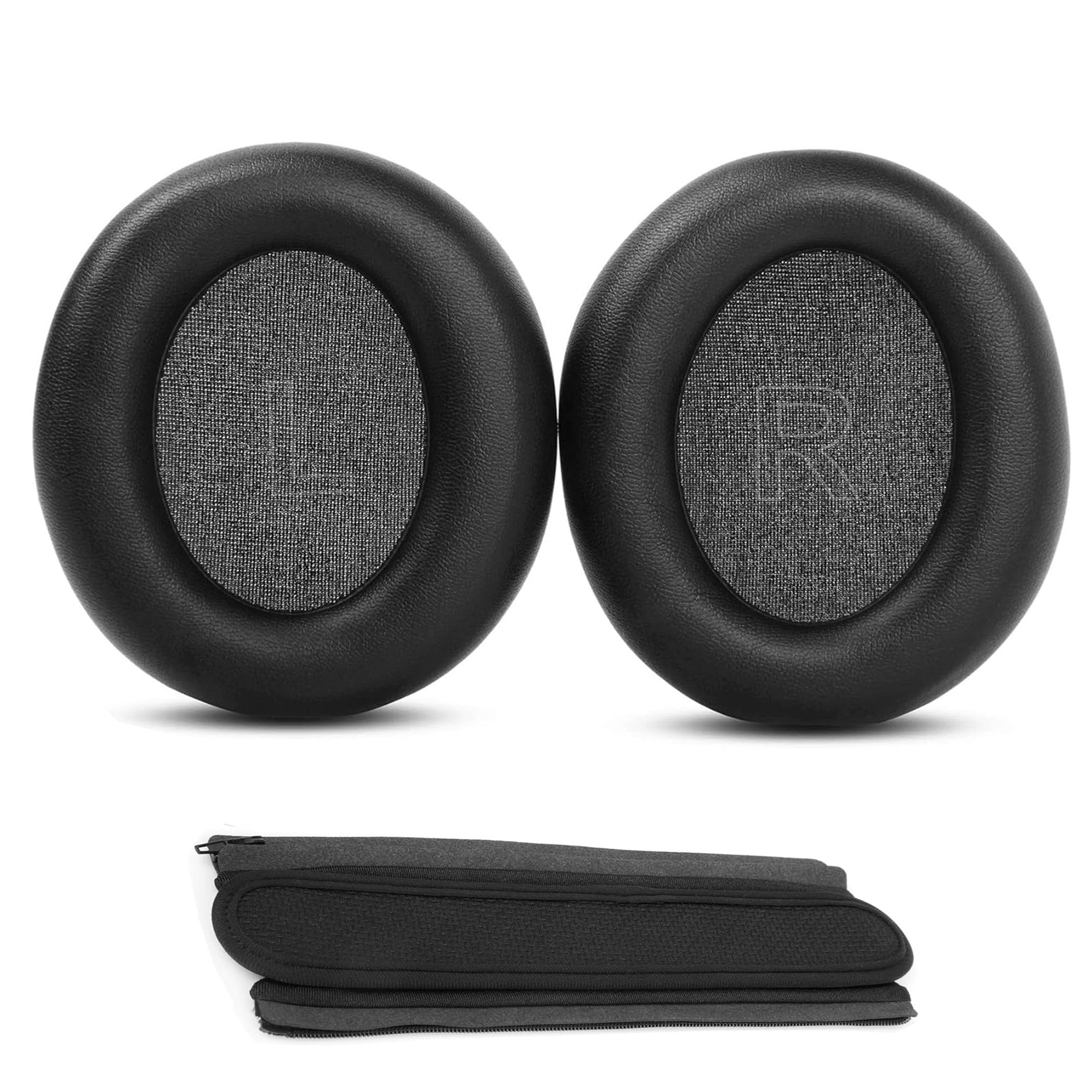 Premium Protein Leather Earpads and Headband Cushion Replacement for Anker Soundcore Life Ohrpolster Q30 Q35 Q30 Q35 BT Headphones Ear Cushions